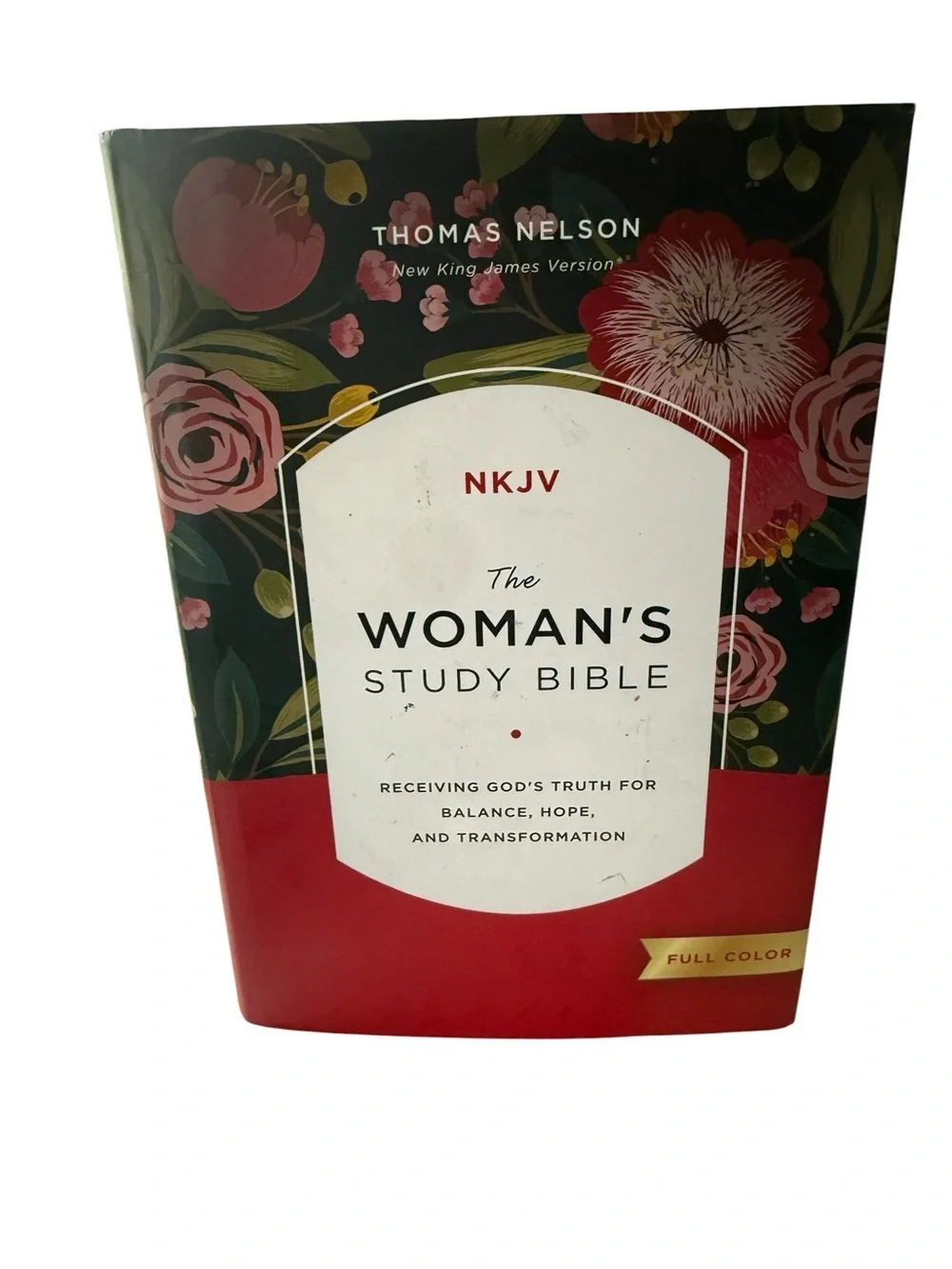 Thomas Nelson The Women’s Study Bible NKJV Full Color Floral Hardcover